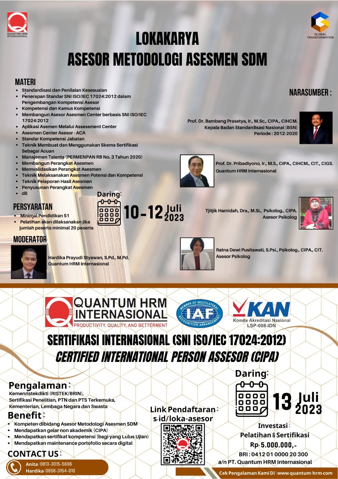 brosur pelatihan cipa